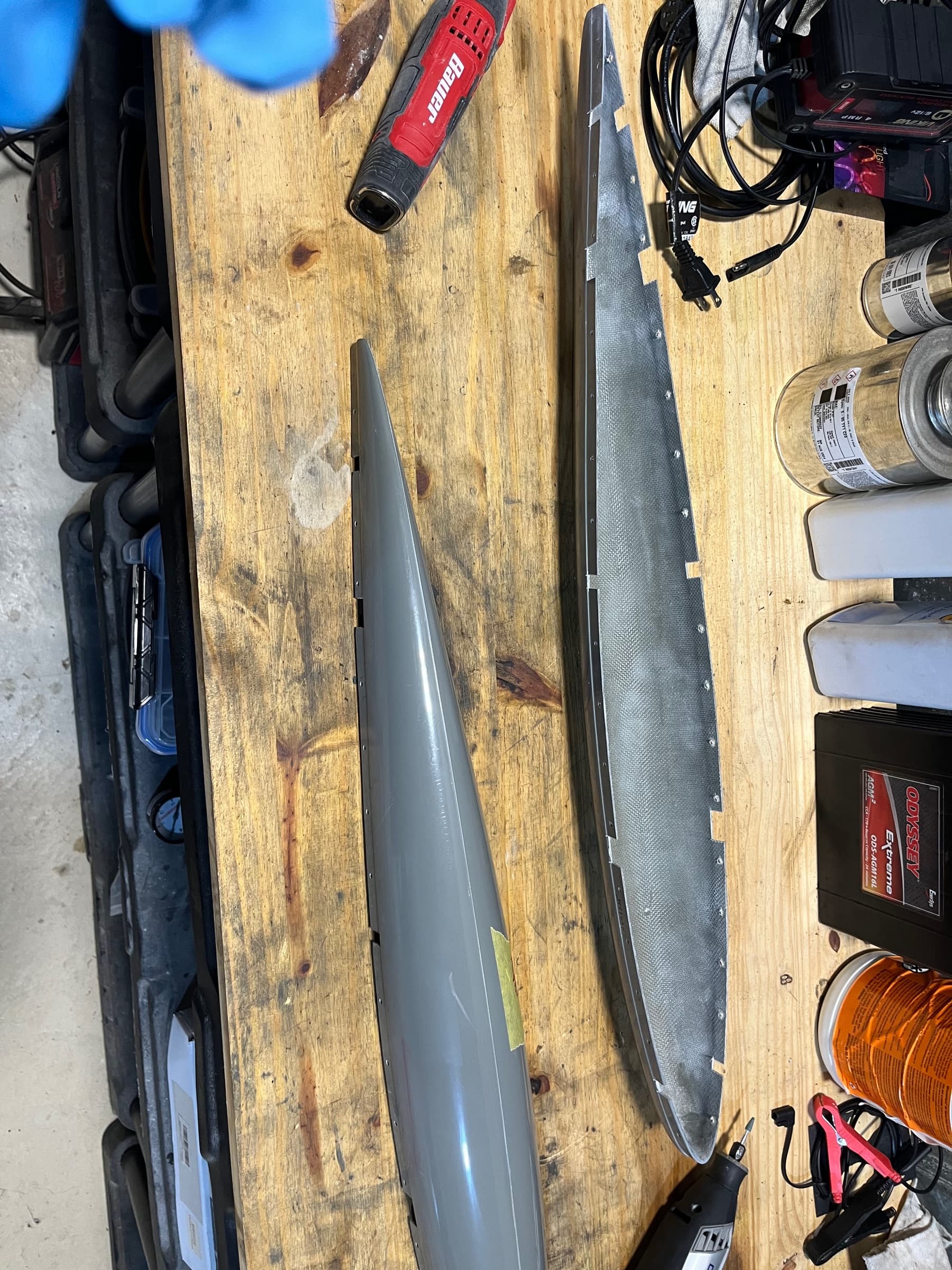 Horizontal stabilator tips